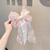Grampo de Cabelo com Laço de Fita Super Fada, Acessório de Cabelo Presilha de Mola para Rabo de Cavalo de Menina Doce, Grampo de Cabelo de Alto Valor Estético, Grampo de Cabelo