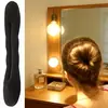 Torcedor de Pelo de Esponja Estilo Coreano, Moño Alto, Brotes, No Daña el Cabello, Peinado Fácil, Tamaño Grande