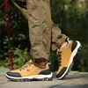 Populares zapatos de senderismo para exteriores de talla grande transfronterizos de primavera y otoño para hombre, zapatos de viaje antideslizantes, zapatos para aventura al aire libre, camping y senderismo
