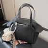 Bolsa Balde Pequena Simples e Versátil de Ombro Único Estilo Coreano para Mulheres 2025 Verão Nova Moda Bolsa Transversal Fashion para o Dia a Dia