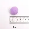 Pompons Coloridos de Alta Elasticidade Transfronteiriços Acessórios de Natal DIY Decorações para Sapatos e Chapéus Estilo Macaron para Crianças