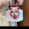 Top de tirantes floral Dopamine Verano Holgado Vacaciones en la playa Hello Kitty Dibujos animados de alto valor Lindo Conjunto de dos piezas