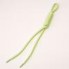 Paracord de Poliéster Cor Sólida Nó Chinês 22cm Acessórios para Joias Artesanais DIY Cordão Colorido Corda Trançada Pendurador de Bolsa Venda por Atacado