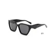 Moda Europea y Americana Transfronteriza Gafas de Sol de Gama Alta, Más Vendidas en Amazon, Elegantes Gafas de Sol de Acetato, Versátiles y Modernas