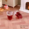 Juguetes de Comida en Miniatura de Resina Transfronterizos, Figuras Lindas, Tazas de Té de Perlas 3D Realistas, Tazas de Café, Accesorios para Joyería Hechos a Mano
