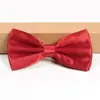 Pajarita Roja Negra Ropa Formal Pajarita para Hombre Padrino de Boda Novio Vino Boda Estilo Británico Coreano Pajarita