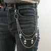 Cadena de Pantalón Personalizada de Fábrica Muestra de Pedido Pequeño a Imagen Personalidad Personalizada Accesorio de Moda Cadena Colgante Tendencia Callejera Cadena de Cintura