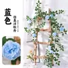 Enredaderas de Peonías Artificiales para Decoración de Paredes Florales de Jardín de Bodas, Flores de Seda, Vegetación Artificial, Enredaderas de Flores de Peonía Artificiales