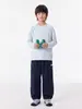 Ropa Infantil DK 26 Estilo Otoño Estilo Japonés Niños Niñas Algodón Puro Ropa de Trabajo Pantalones Largos Niños Adolescentes Sueltos Rectos Pantalones Casuales