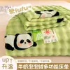 2026 Nova Classe A Grau Mãe e Bebê Alta Gramatura Fleece Bolha Fleece Leite Estampado Lençol de Cama Peça Única Inverno Quente Pelúcia