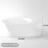 Lavatório Especial para Salão de Beleza Plástico Moído Areia Lavatório Pequeno Lavatório de Orelha com Renda Bolsa para Lavatório de Limpeza