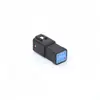 08T-Jwpf-Vsle (Preto) 8 Furos Macho Swpt-001T-P025 Micro Plug Anal Macho e Fêmea