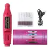 Versão atualizada da nova caneta lixadora de unhas estilo moedor com cabo USB, lixa e polidor de unhas portátil, ferramenta para nail art, direto do fabricante