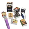 Mini Livro Mais Vendido Transfronteiriço Silicone Impresso Contas DIY Chaveiro Criativo Pulseira Caneta com Contas Contas Soltas Artesanais