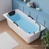 Tina de baño pequeña aislada para uso doméstico de acrílico Casa de baños Tina para adultos Tina para adultos y personas mayores Baño Otro