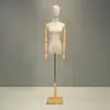 Maniquí para tienda de ropa, accesorios, maniquí femenino de media figura para escaparate, modelo humano falso, maniquí para vestido de novia, expositor de ropa