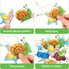 Paquete de 12 Adornos de Insectos de Madera Abeja Mariquita y Girasol Paquete para Fiesta de Primavera Verano y Árbol de Navidad