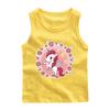 Chaleco Infantil Verano 2022 Nuevo Pony Delgado Camiseta Interior Estampada para Niños y Niñas Camiseta sin Mangas