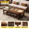Mesa de jantar mesa de centro sala de estar casa apartamento pequeno mesa retangular mesa de chá minimalista chinesa novo estilo quarto de aluguel escritório