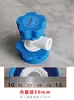 Accesorios para purificador de agua boquilla de agua llave tapa de cubo tubo de extensión adaptador con agujeros tapa sellado tapa roscada tapón de goma a prueba de polvo