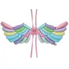 Nueva diadema decorativa de verano con alas de mariposa para niños, banda para el pelo, globo, varita mágica, puesto en el mercado nocturno, gran oferta.