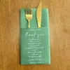 Servilletas de Papel de Color con Tacto a Lino Transfronterizas con Logo Personalizable, Bolsillos para Cubiertos, Servilletas de Papel Libres de Polvo para Cumpleaños, Bodas y Fiestas