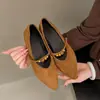 Colección Otoño 2026: Elegantes Zapatos Planos de Punta Fina Estilo Francés - Cómodos, Antideslizantes, Modernos y Versátiles