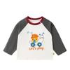 Conjunto de Manga Larga y Pantalón Largo Kaka Panda para Niños Ropa de Otoño Infantil Conjunto Casual de Dos Piezas Moda para Bebé
