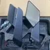 Espejo Retrovisor Modificado para Patinete Eléctrico Niu Ninebot Kawasaki Universal de Gran Ángulo Deflector de Viento