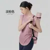 Ropa Nueva de Yoga de Verano para Mujer, Holgada, Adelgazante, Cubre Vientre, Secado Rápido, Cubre Ropa Deportiva de Fitness, Tops sin Mangas para Entrenamiento de Running