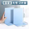 Soporte para Libros de Estudiante en Forma de L Archivo Grande para Libros Estante Simple de Escritorio Divisor Bafle para Libros Estantería Metálica para Libros al por Mayor