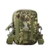 Riñonera Camuflaje Militar para Deportes al Aire Libre, Resistente al Desgaste, Tela Oxford Portátil, Multifuncional, con Sistema Molle, para Guardar Teléfono, Senderismo