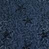 Renda estrela do mar lantejou jeans novo artesanato jeans tecido para roupa de pet poliéster algodão tecido jeans atacado