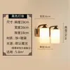 Luminária de Parede Simples de Tecido Nórdico Estilo Americano Modelo Quarto Hotel Quarto de Hóspedes Cabeceira Quarto Leitura Corredor Luminária de Parede