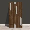 Pegatinas de Pared Imitación Tablero de Aluminio-Plástico, Pegatinas Autoadhesivas de Azulejo Mármol, Impermeables y a Prueba de Aceite, para Cubrir y Renovar Paredes de Cocina y Baño