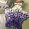 Estrella de la Suerte Plegada Hecha a Mano Estrella Fluorescente Origami Estrella Pequeña Terminada Botella de los Deseos Regalo para Amigos Hombres y Mujeres
