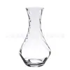Vaso de vidro roscado estilo ins, recipiente transparente para arranjos florais, decoração suave para cafeterias e pousadas, fundo para fotografia, adequado para arranjos florais hidropônicos