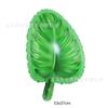 Novo Balão Folha de Tartaruga Formato de Folha Havaiana Decoração de Festa na Selva Brinquedo Infantil Balão Atacado