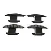 Adecuado para 25-26 BYD Fangchengbao Titanium 7 Negro Piano manija del espejo retrovisor, copa de puerta, tapa del depósito de combustible modificación