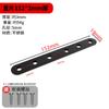 Ángulo de acero inoxidable negro Código 90 grados Ángulo recto Triángulo Soporte de hierro Marco Fijación Conector Muebles Tablero de madera Laminado Arrastre