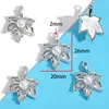 Liga Estilo Misto Incrustado com Diamante de Resina Branca Estrela e Lua Pingente DIY Colar Pulseira Acessório Pingente W537