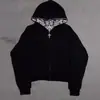 Comercio Exterior Transfronterizo Hombres Nuevo Primavera y Otoño Talla Grande Banquete Patrón de Pitón Moda Ajuste Delgado Con Capucha Cuello en V Brillante Reversible