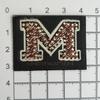 Moda 2024 marca de tecelagem personalizada camurça LOGO com strass acessórios para vestuário chapéu acessórios para bagagem vendas diretas da fábrica