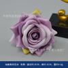Flor sintética roxa atmosfera de sonho adereços casamento salão arranjo de flores parede de fundo design de janela adorno de cabeça DIY