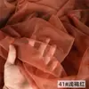 Tela de malla para vestido de novia ultra transparente-tejido de diseñador de perspectiva para vestido de alta costura 160 cm de ancho/color sólido caída sedosa