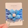 Anillo para el Cabello de Flor de Perla para Niñas Alta Elasticidad Sin Dañar el Cabello Cuerda para Recoger Cola de Caballo de Niñas Gomas Elásticas Escolares