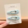 Pinza para el pelo de lunares dopamina estilo coreano para mujer, nuevo modelo 2026, pinza para flequillo lateral, pasador, pinza de pico de pato, accesorio para el cabello