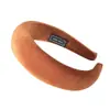 Diadema Lavado Facial de Seda de Leche Estilo Nuevo Transfronteriza para Mujer, Diadema de Terciopelo, Tela de Terciopelo Esponjoso, Accesorio para el Cabello Negro, Diadema de Verano