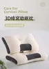 Travesseiro Cervical Ergonômico para Alívio da Dor no Pescoço, Travesseiro com Suporte de Fibra 3D, Travesseiro de Malha Respirável 40x65cm para Quem Dorme de Lado/Costas, Travesseiro de Cama Anti-Afundamento para Casa e Dormitório