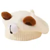 Estilo Coreano Primavera Otoño Lindo Dulce Boina Sombrero Dibujo Animado Oso Pequeño Sombrero Niños Súper Lindo Unisex Lana Tejida Sombrero Venta al por Mayor